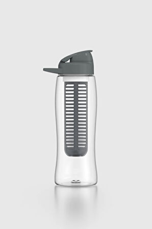 Renga Lidya 730 ml Tritan Süzgeçli Detoks Matara 911027 Füme