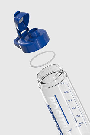 Renga Lidya Positive Vibes Desen 730 ml Tritan Matara 912035 Mavi