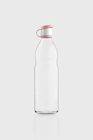 Renga Zen 1000 ml Cam Şişe 181001 Pastel Pembe