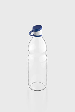 Renga Zen 1000 ml Cam Şişe 181001 Mavi