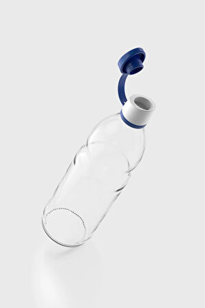 Renga Zen 1000 ml Cam Şişe 181001 Mavi