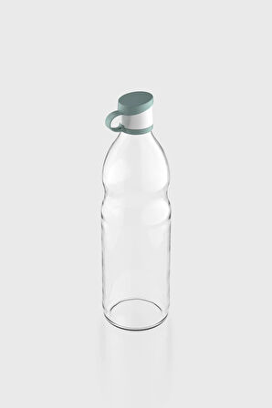 Renga Zen 1000 ml Cam Şişe 181001 Pastel Turkuaz