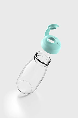 Renga Milky Kids 250 ml Cam Şişe 181011 Su Yeşili