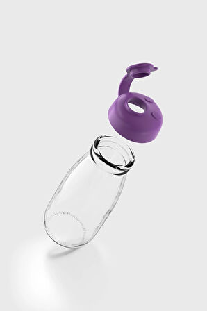 Renga Milky Kids 250 ml Cam Şişe 181011 Mor