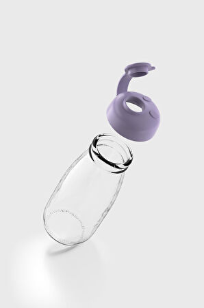 Renga Milky Kids 250 ml Cam Şişe 181011 Lila