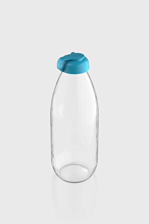 Renga Milky 1000 ml Cam Şişe 181009 Turkuaz