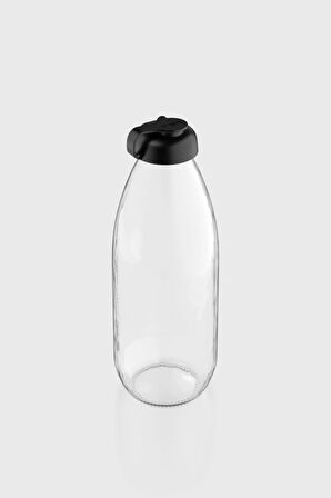Renga Milky 1000 ml Cam Şişe 181009 Siyah