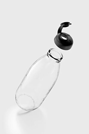 Renga Milky 1000 ml Cam Şişe 181009 Siyah