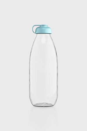 Renga Milky 1000 ml Cam Şişe 181009 Mint Mavisi
