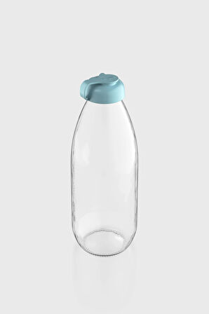 Renga Milky 1000 ml Cam Şişe 181009 Mint Mavisi