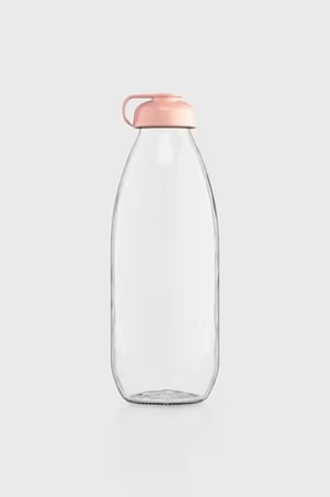 Renga Milky 1000 ml Cam Şişe 181009 Pastel Pembe