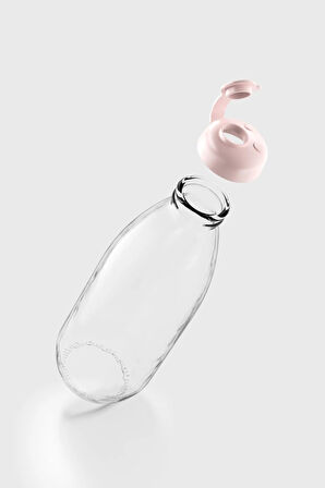 Renga Milky 1000 ml Cam Şişe 181009 Toz Pembe