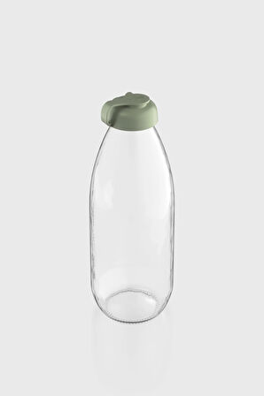 Renga Milky 1000 ml Cam Şişe 181009 Pastel Yeşil