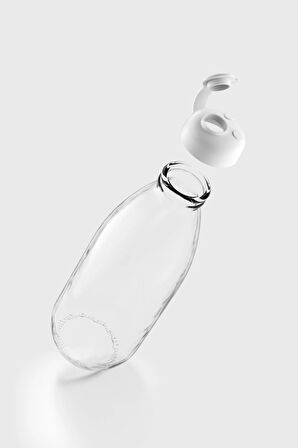 Renga Milky 1000 ml Cam Şişe 181009 Beyaz