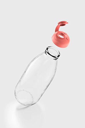 Renga Milky 1000 ml Cam Şişe 181009 Nar Çiçeği