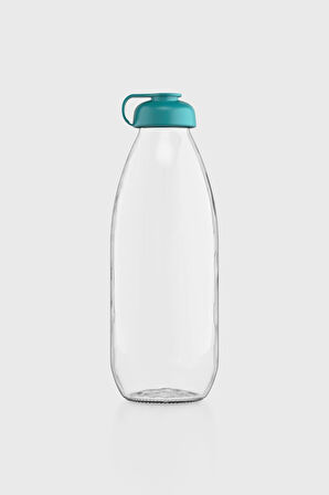 Renga Milky 1000 ml Cam Şişe 181009 Sky Turkuaz