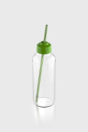 Renga Felix 450 ml Pipetli Cam Şişe 181010 Yeşil