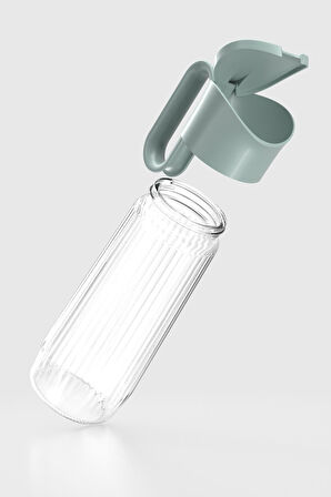 Renga Luvia 1500 ml Cam Gravürlü Sürahi 111034 Yeşil