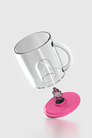 Renga Joy Kral Şakir Canan Figürlü 250 ml Kulplu Tritan Bardak 222038 Pembe