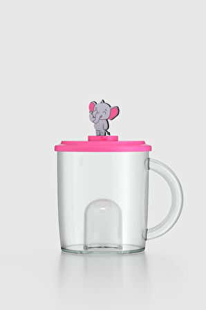 Renga Joy Fil Figürlü 250 ml Kulplu Tritan Bardak 222053 Pembe