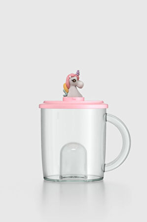Renga Joy Unicorn Figürlü 250 ml Kulplu Tritan Bardak 222059 Pembe