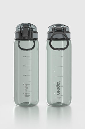 Renga Rybo-X Ölçek Desenli 630 ml Tritan Matara 912161 Siyah
