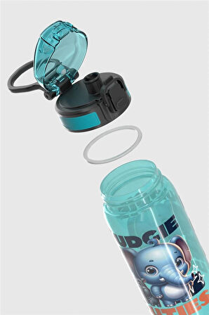 Renga Rybo-X Desenli 530 ml Çocuk Matara 912164 Mavi
