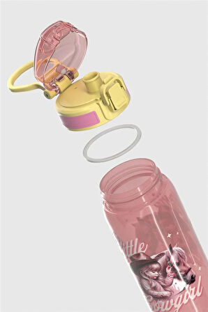 Renga Rybo-X Desenli 530 ml Çocuk Matara 912164 Pembe