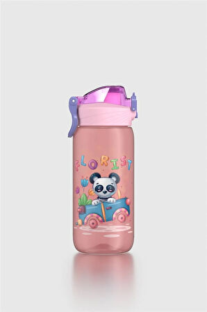 Renga Wave Desenli 530 ml Çocuk Matara 912168 Pembe