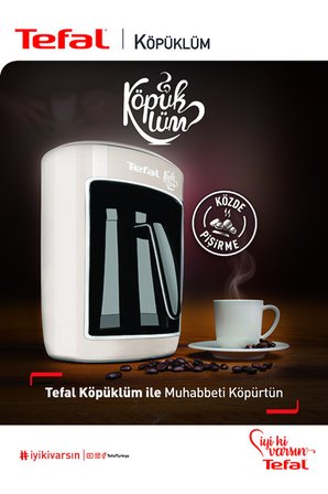 Tefal Köpüklüm Beyaz Türk Kahve Makinesi