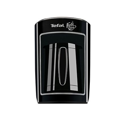 Tefal Kahve Makinesi 4 Fincan Kapasiteli Köpüklüm Siyah