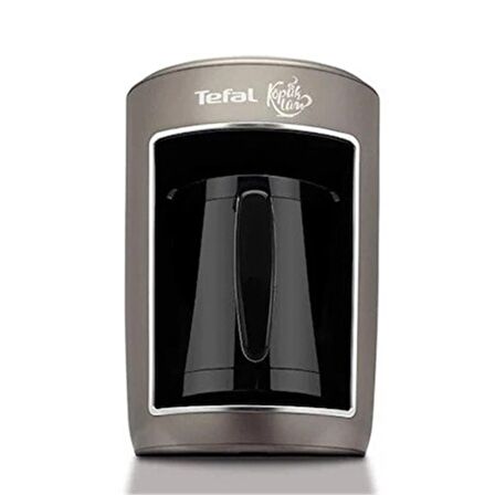Tefal Kahve Makinesi 4 Fincan Kapasiteli Köpüklüm Gümüş