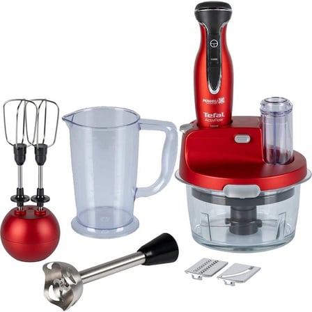 Tefal Powelix Activflow Expert Kırmızı 1500 W Blender Seti SIFIR KUTU HASARLI