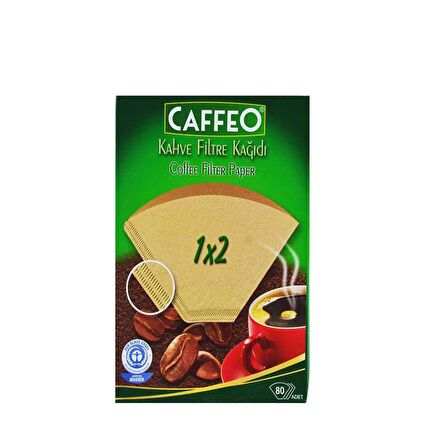 Caffeo Filtre Kahve Kağıdı 2 Numara 80 Adet