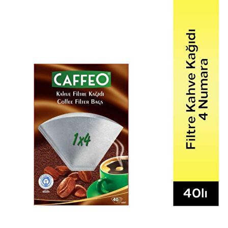 Caffeo Filtre Kagidi 4 Numara 40 Li