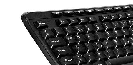 INCA IK-274FU /USB Multimedia Black Laser Print FKlavye