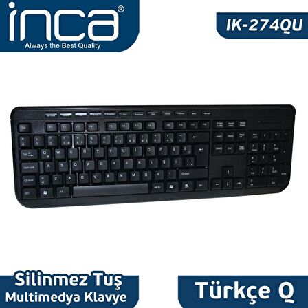 INCA IK-274QU Multimedia Laser Tuşlu Soft Touch Q Klave