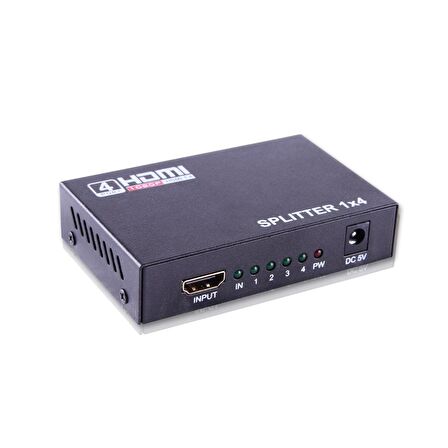 QPORT Q-SPL4 4'LÜ HDMI ÇOKLAYICI.FULL HD