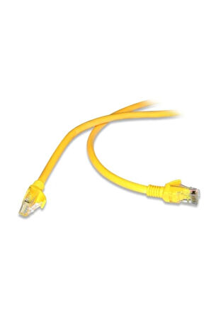 FLAXES FNK-602S 2 METRE CAT6 (PATCH) NETWORK KABLOSU SARI