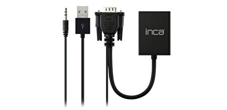 INCA IVTH-02 VGA E-HDMI D ÇEV.USB GÜÇ ADP+SES KAB