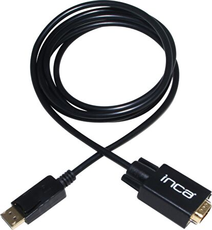 Inca Idpv-01 Displayport To VGA Kablo - 1.8m