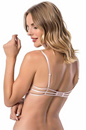 Le Jardin 7006 Roberta Taşlı Mikro Dolgusuz Desteksiz Sütyen