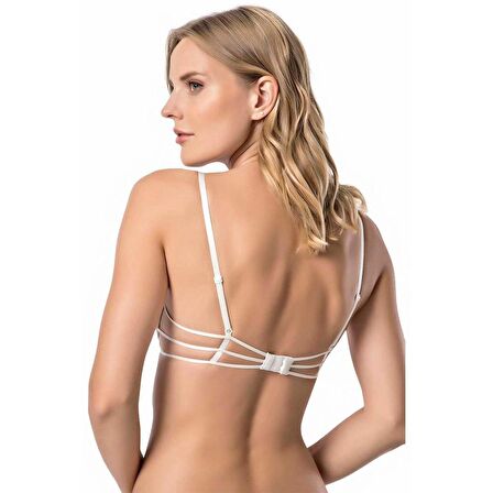 Le Jardin 7006 Roberta Taşlı Mikro Dolgusuz Desteksiz Sütyen