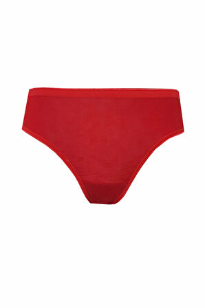 Gümüş 12li Kadın Bikini Külot Pamuklu Renkli Slip Nefes Alan Doku