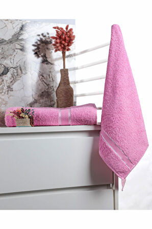 %100 Pamuk 2 Parça Kadın/Erkek Banyo Duş Hamam Havlu Seti 90x150 Cm