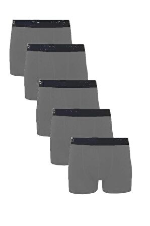 6lı Erkek Modal Likralı Boxer Esnek Rahat Renkli Paçalı