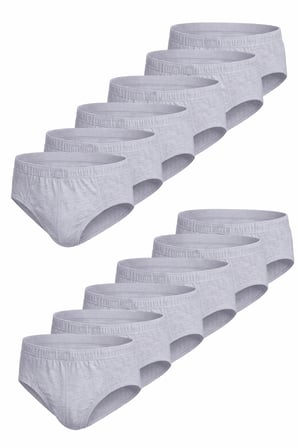 12li Pamuklu Erkek Slip Külot Renkli Ekonomik Kom