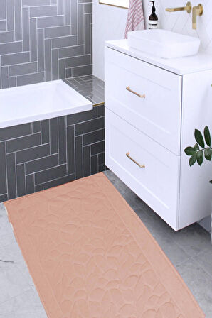 Mira Home Banyo Ayak Havlusu % 100 Pamuk Desenli 50x70 Cm Soft