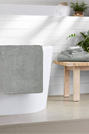 10 lu Otel Banyo Havlusu Pamuklu 90X150 Cm Renkli 16/1 Avs 580 Gr