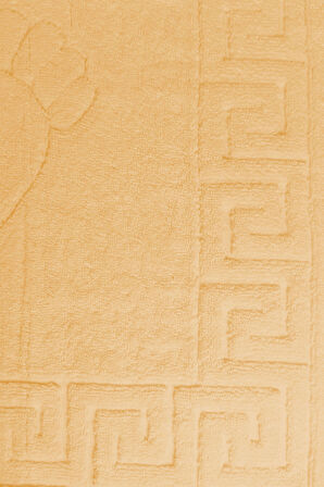 10 lu Otel Ayak Havlusu Bukle Ayak İzli 50x70 Cm Renkli 16/2 Avs 250 Gr